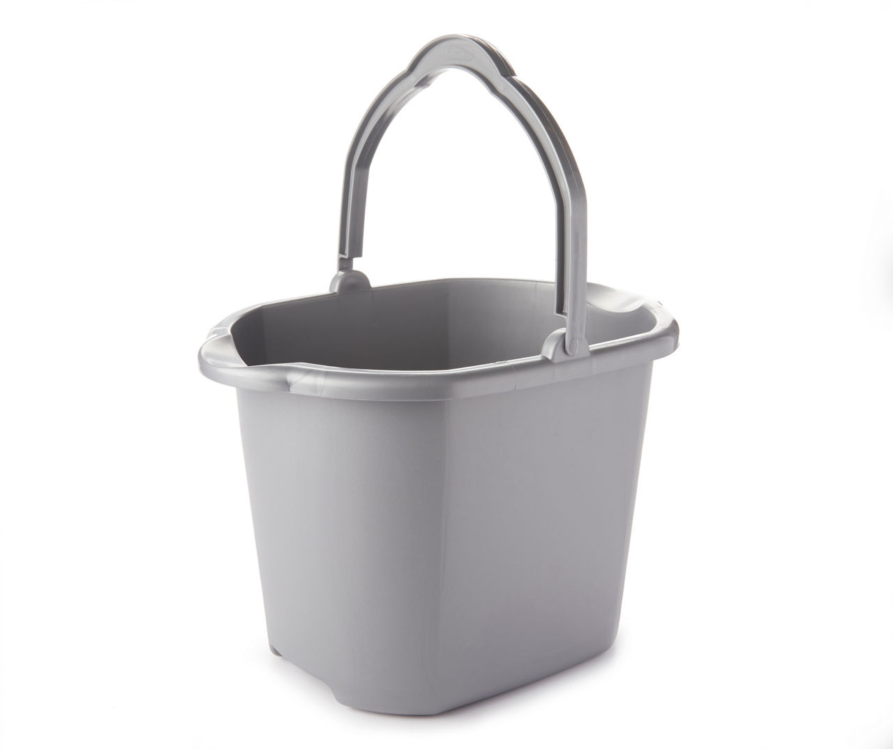  Prime-Line MP46750 Bucket with Handle and Spout, 10 Quart,  Plastic, Gray, Rugged, Heavy (Single Pack) : Health & Household
