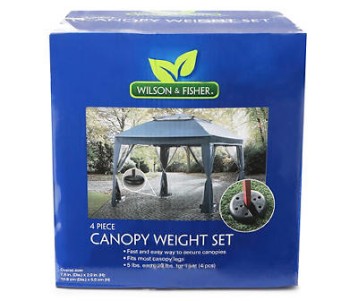 Sunshelter Canopy Weights, 4-Pack