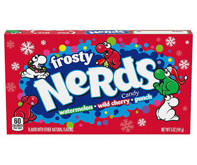 FROSTY NERDS Holiday Candy 5 oz. Box