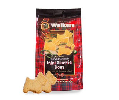 Mini Scottie Dogs Pure Butter Shortbread Cookies, 4.4 Oz.