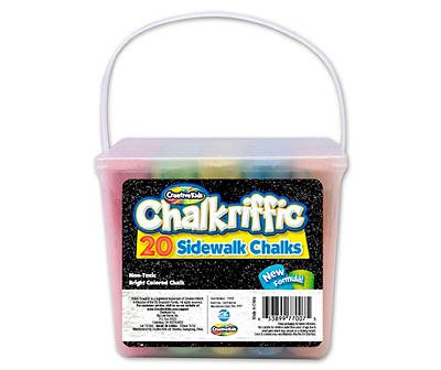 Jumbo Chalk Set, 20-Count