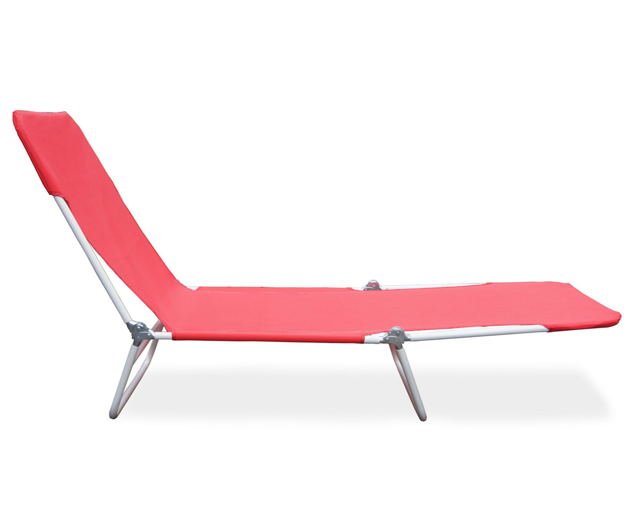 Red Sling Folding Lounger