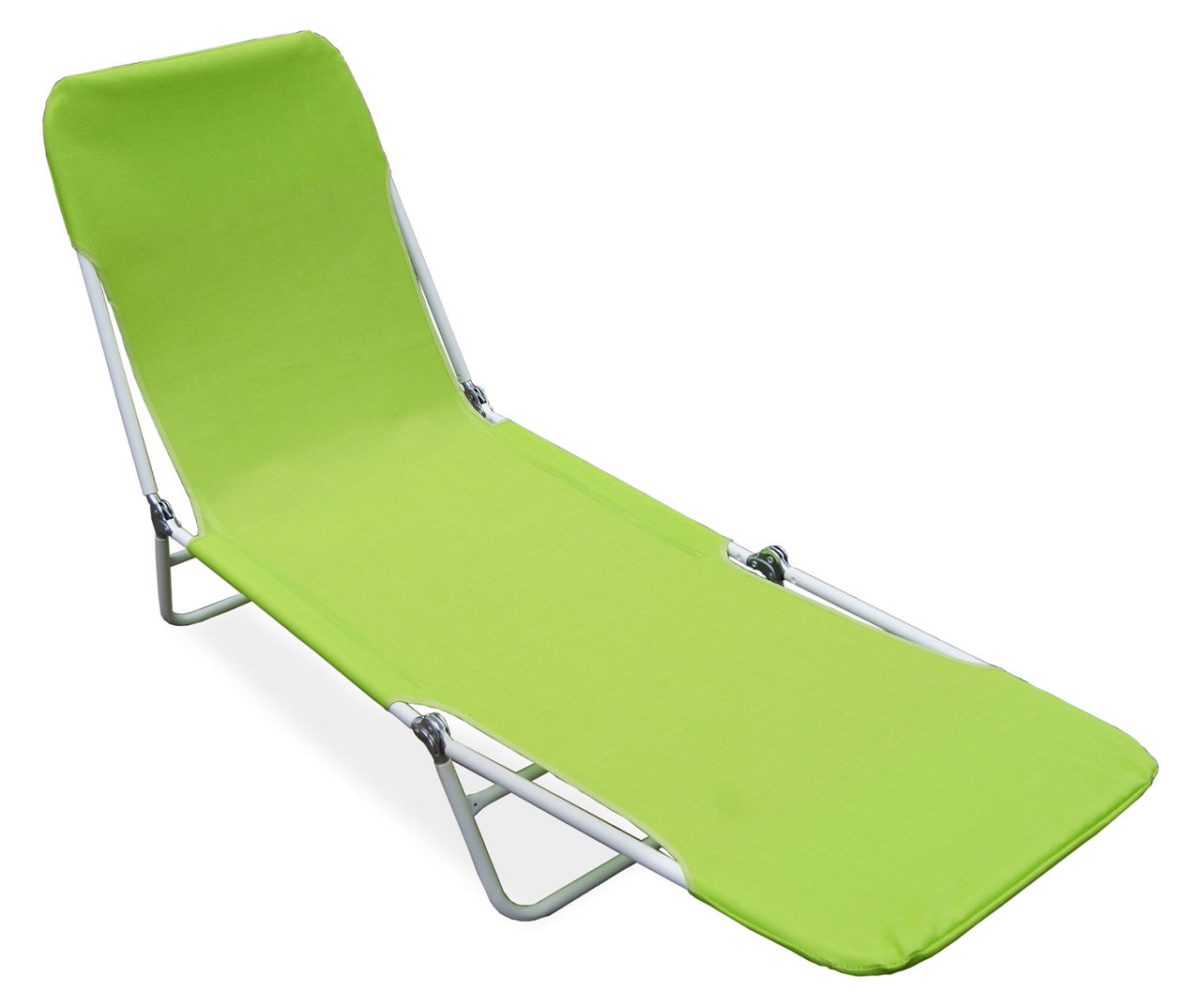 Wilson Fisher Green Sling Folding Lounger Big Lots