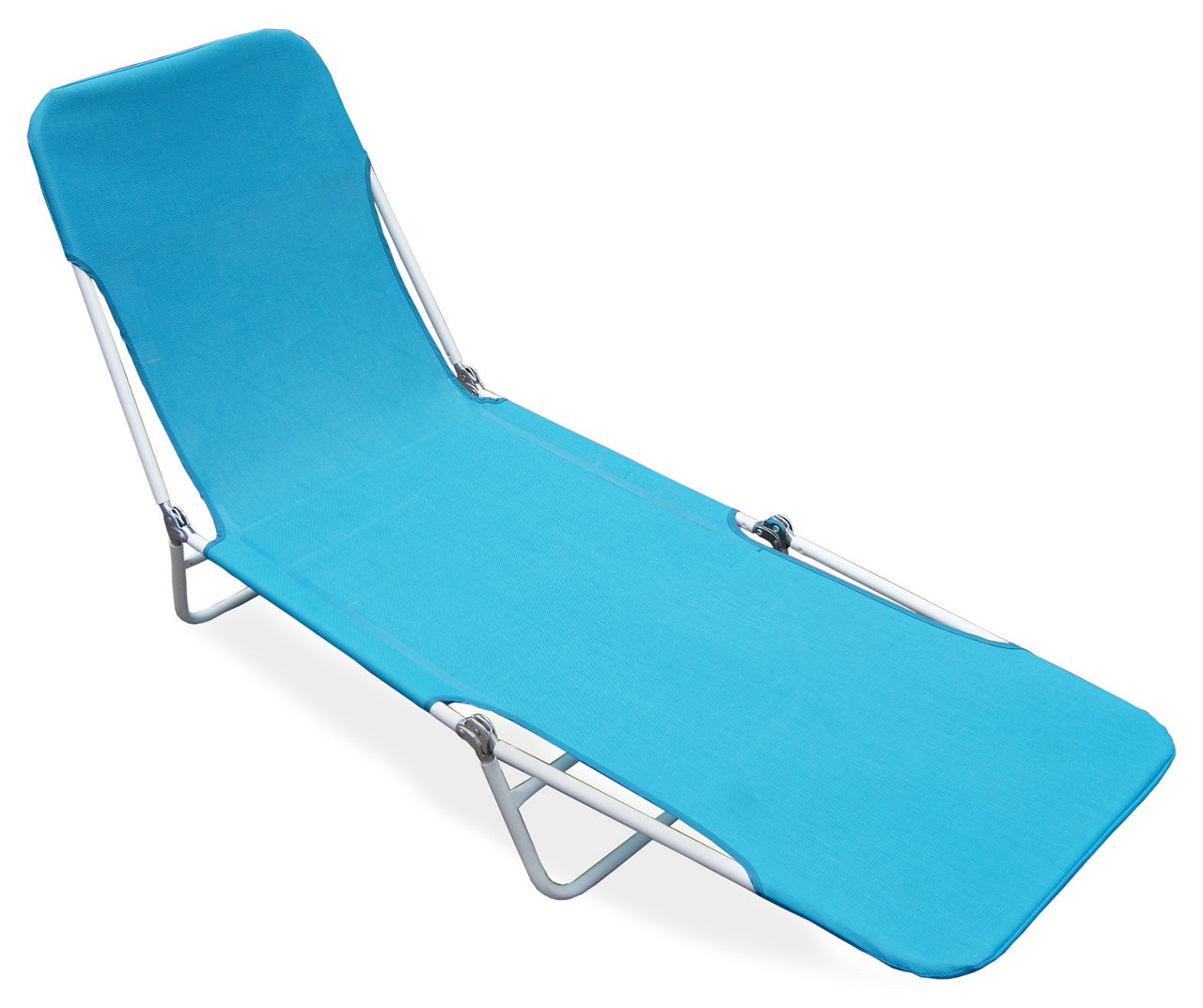 Wilson & fisher 2024 blue sling folding lounger