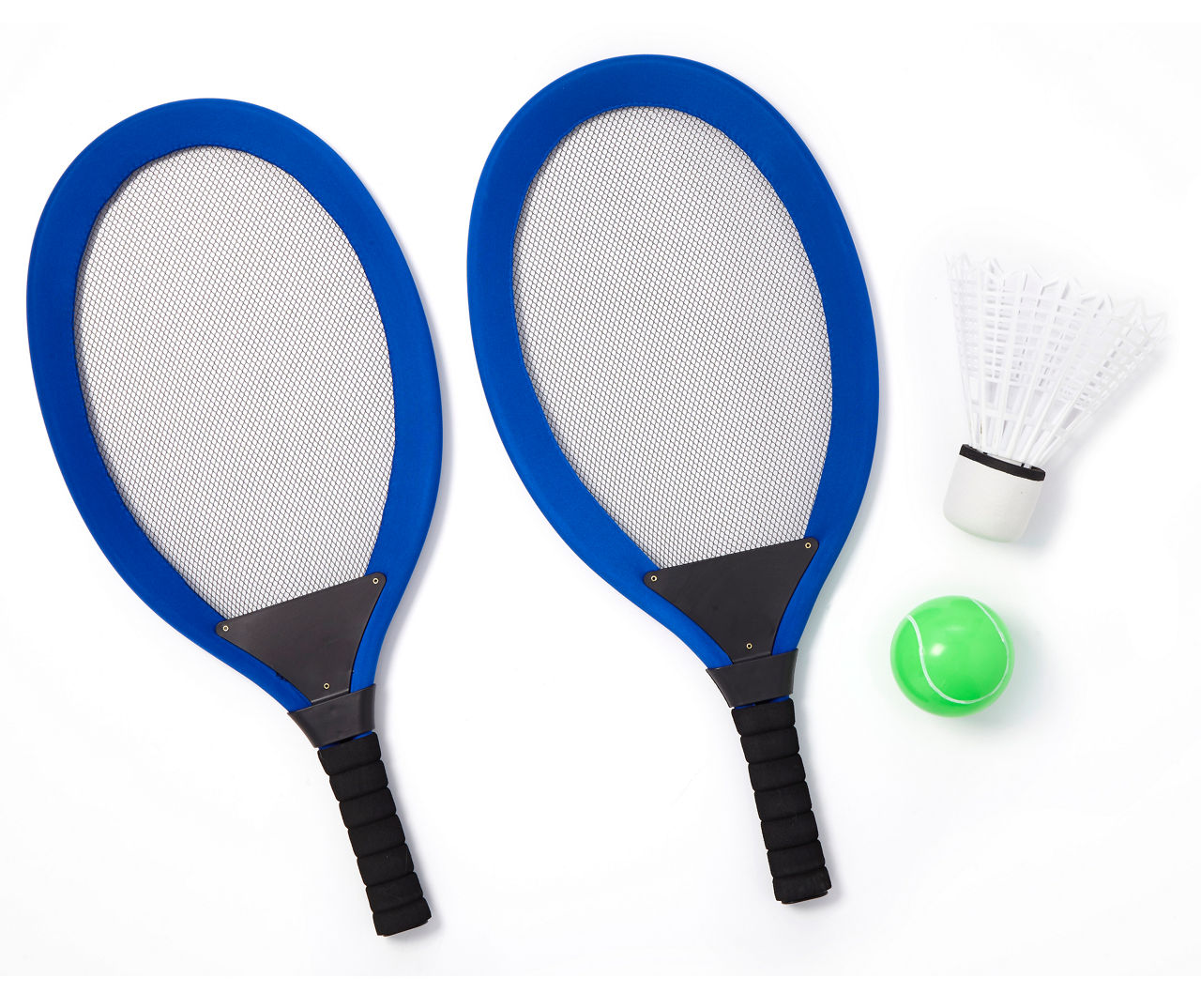 Play Zone Jumbo Tennis Racket and Badminton Set, 4-Pack Big Lots