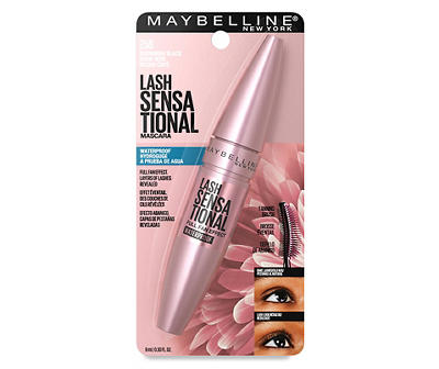 Maybelline Lash Sensational Waterproof Mascara, Brownish Black, 0.3 fl. oz.