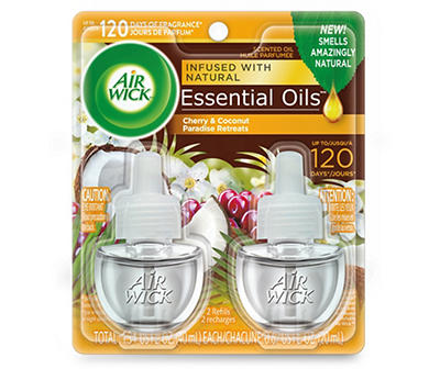 Paradise Retreat Scented Oil Refills, 2-Pack