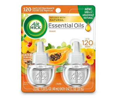 Hawaii Scented Oil Refills, 2-Pack