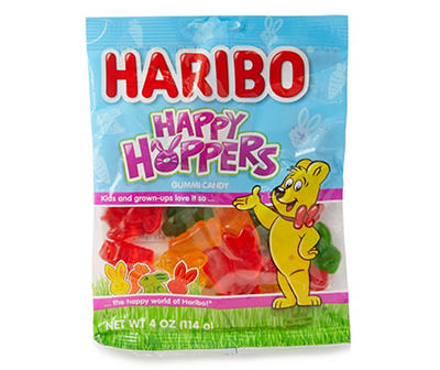 Happy Hoppers Gummi Candy, 4 Oz.