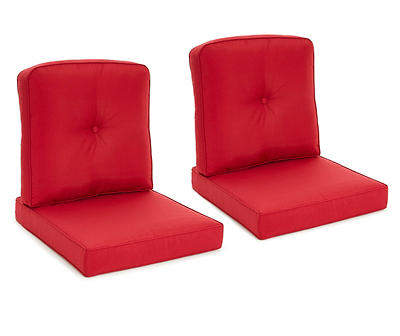 RED 4 PC REPLACEMENT CUSHION SET
