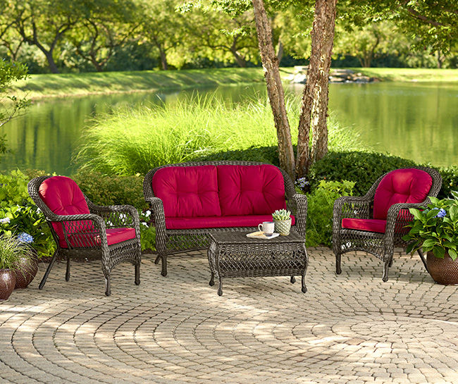 7 piece patio online cushion set