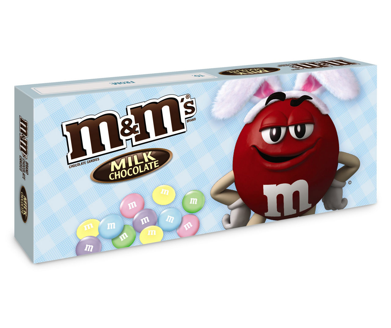 M&M's M&M'S Easter Milk Chocolate Candy, Theater Box, 3.1 oz