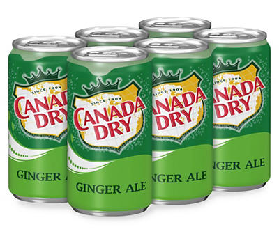 Canada Dry Ginger Ale Can 7.5 oz 6 pk