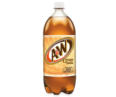A&W Cream Soda, 2 L Bottle