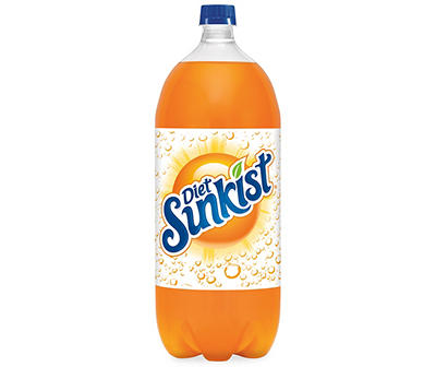 Diet Sunkist Orange Soda, 2 L Bottle