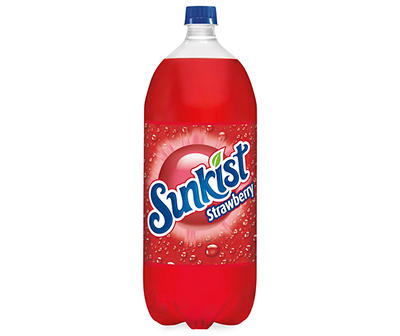 Sunkist Strawberry Soda, 2 L Bottle