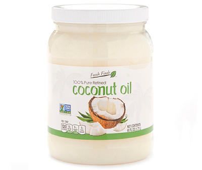 100% Pure Refined Coconut Oil, 60 Oz.
