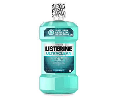 Ultraclean Oral Care Antiseptic Mouthwash, Cool Mint, 1 l