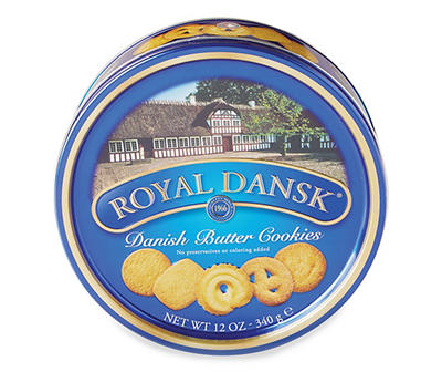 Danish Butter Cookies, 12 Oz.
