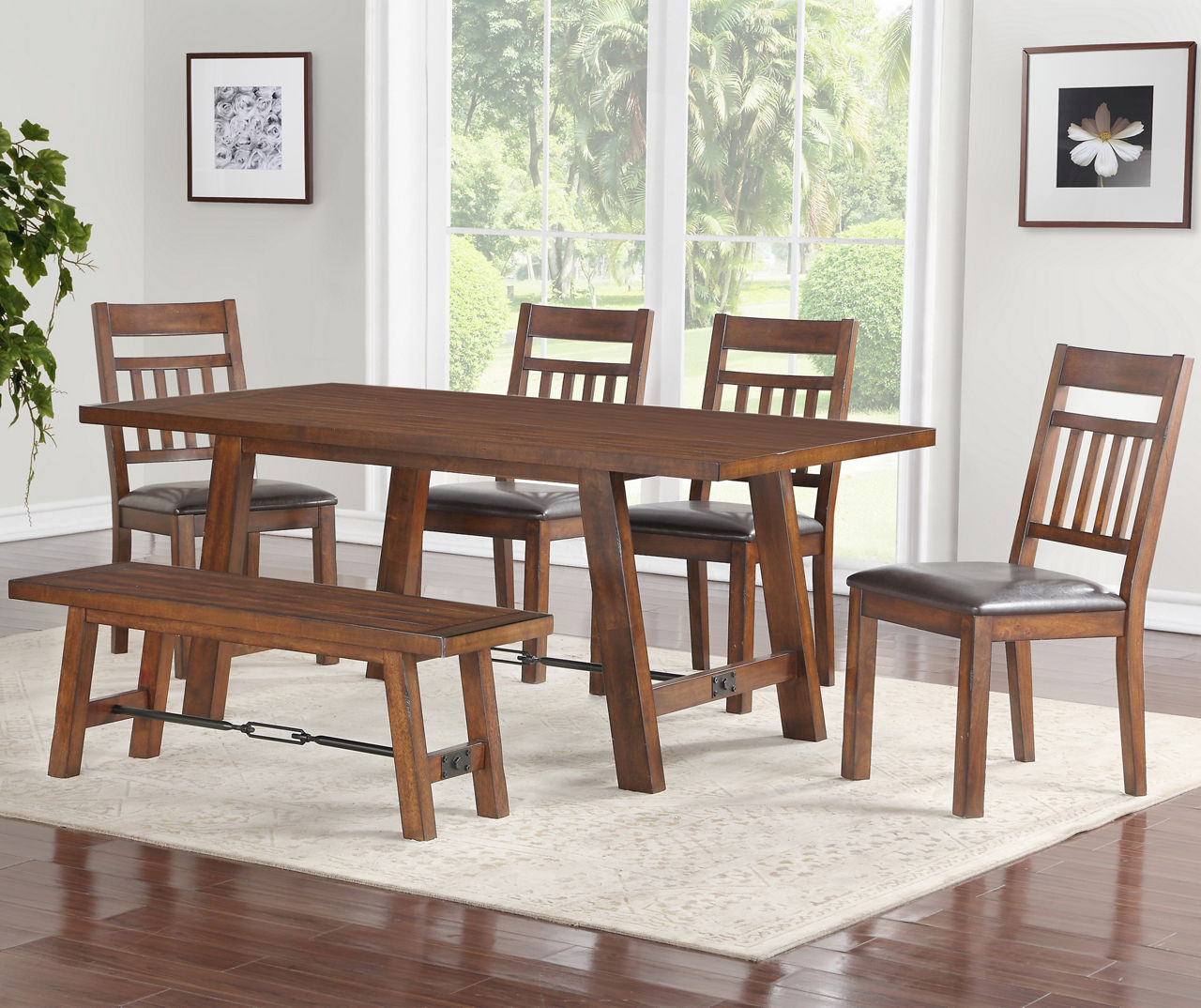 Hudson dining table online and chairs