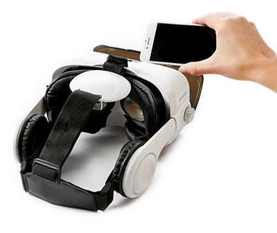Optøjer Moralsk uddannelse Idol Art + Vision White Virtual Reality Headset with Wireless Remote Control |  Big Lots
