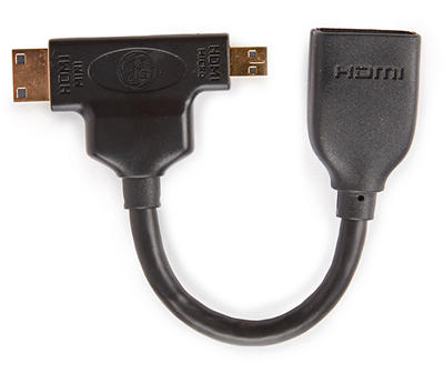Mini & Micro HDFI to HDMI Adpater
