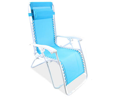 Turquoise Zero Gravity Lounge Chair