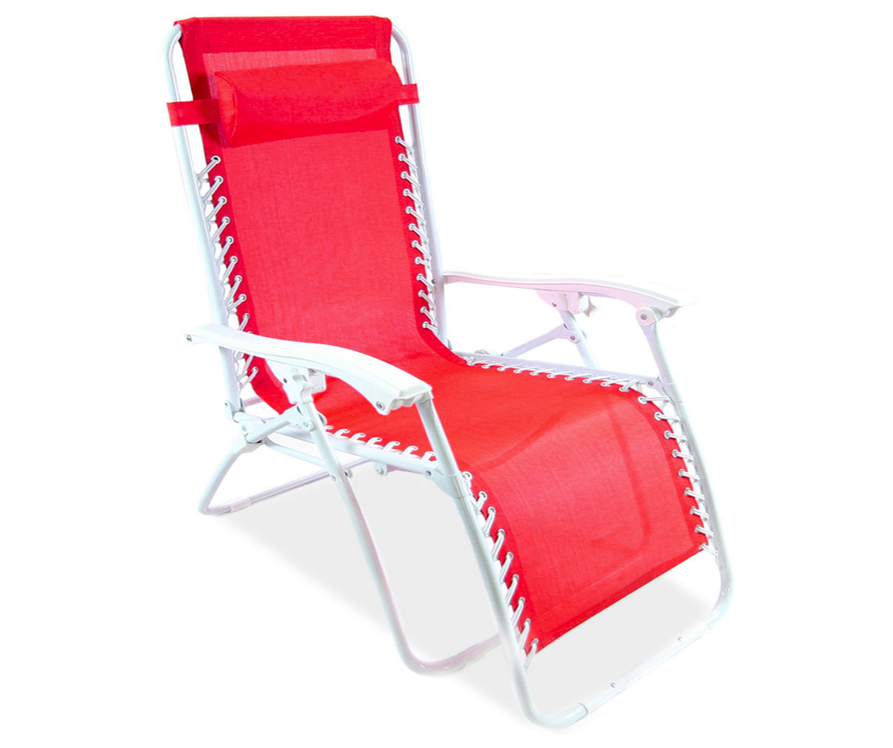 Red Oversize Zero Gravity Lounge Chair