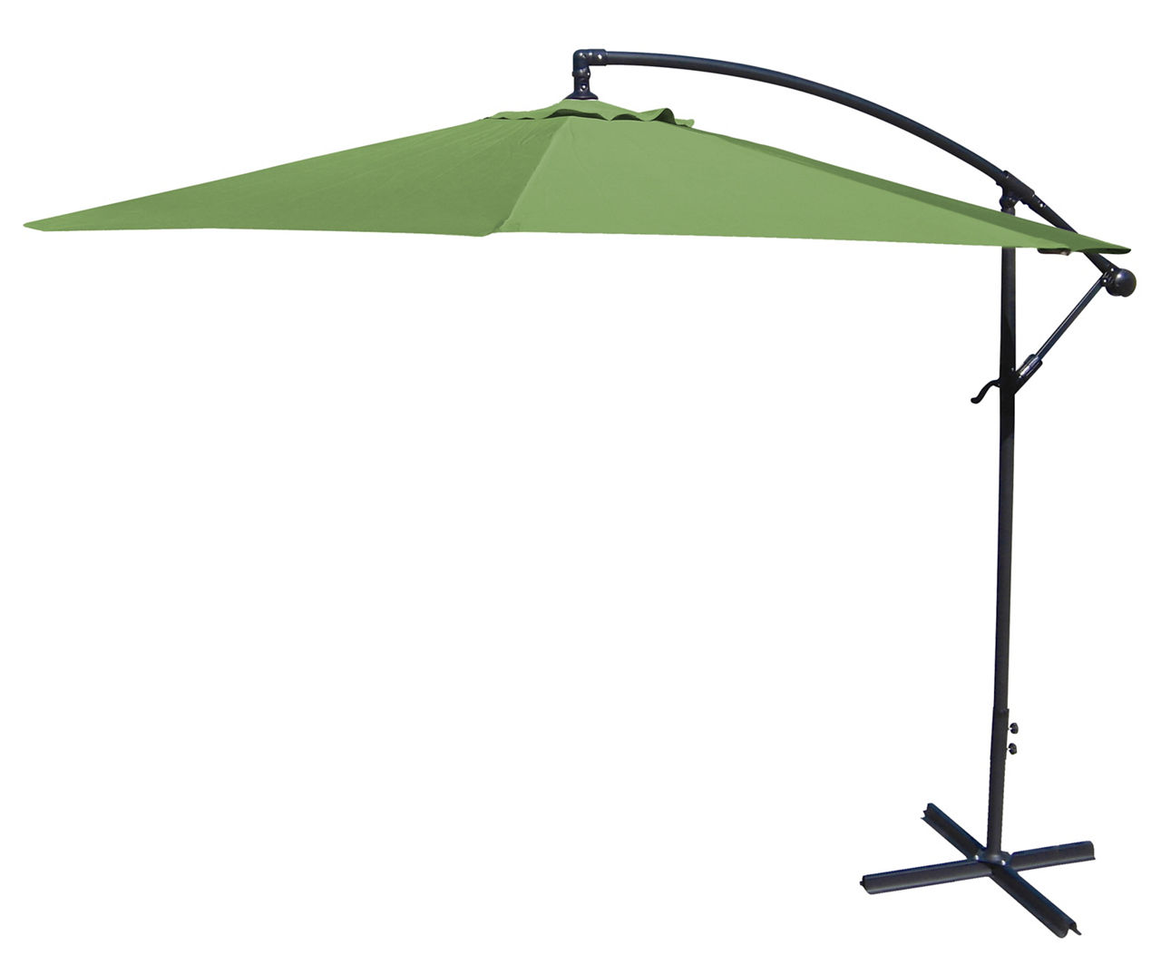 10' Olive Green Offset Patio Umbrella