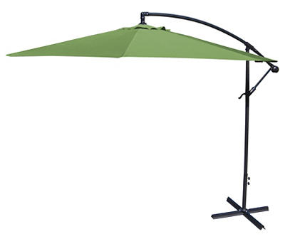 Olive 10 ft Offset Umbrella