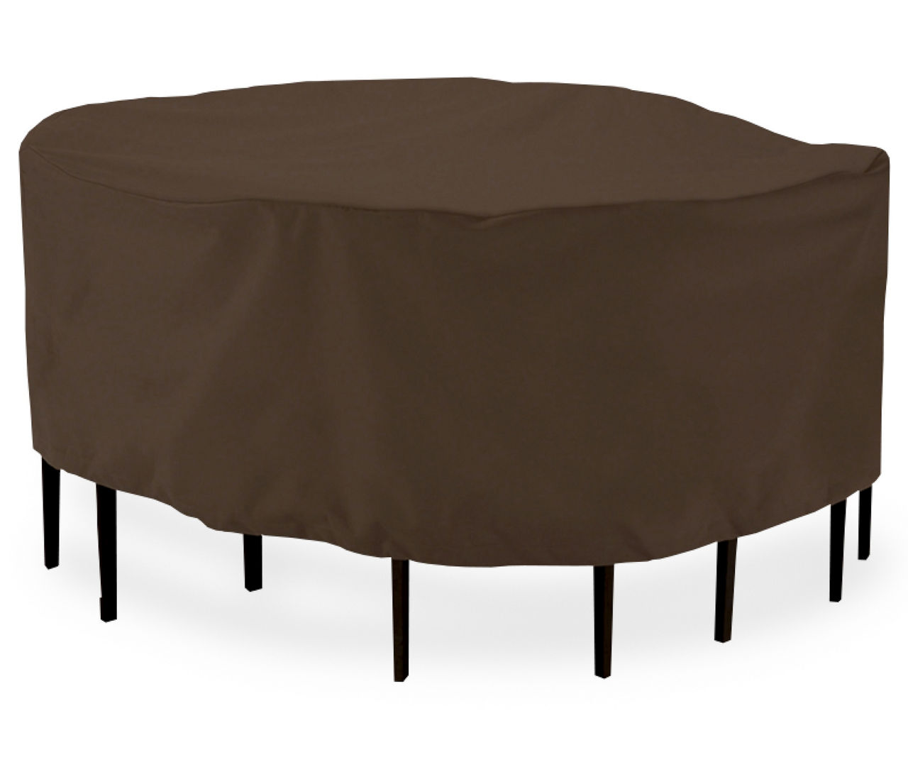 Dark Brown Round Patio Table Chair Cover 108