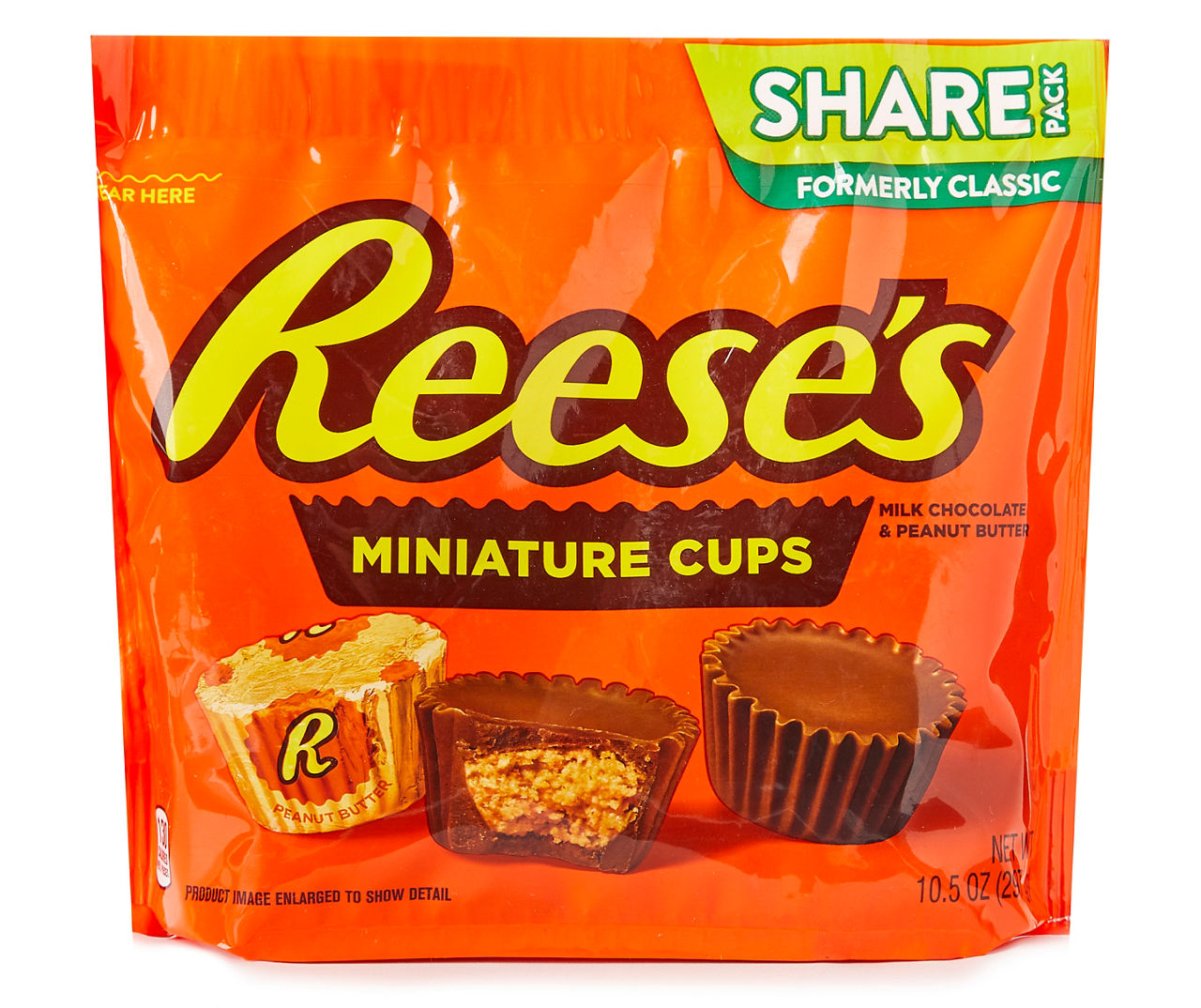 Reese's Miniature Cups, Milk Chocolate & Peanut Butter, Family Pack