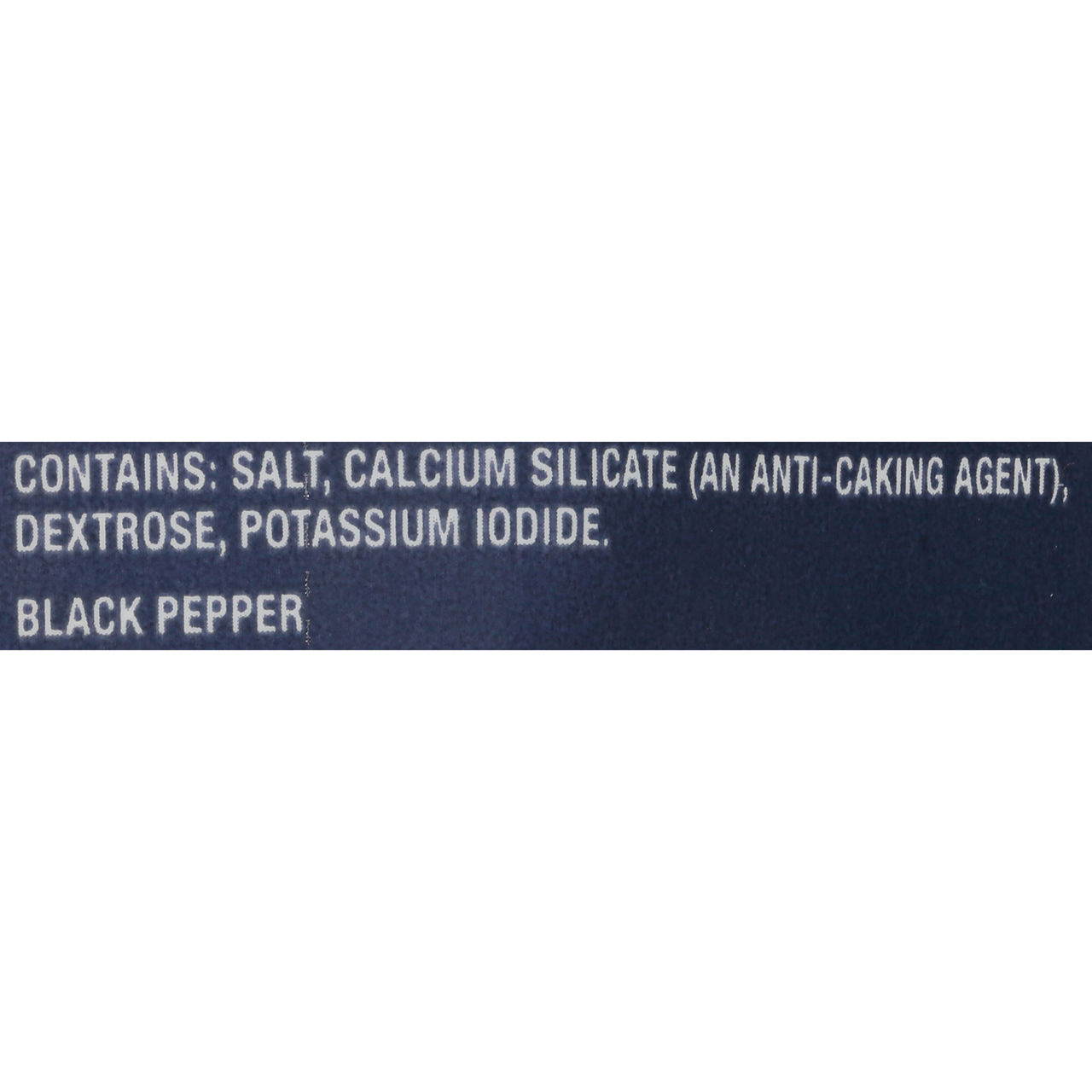 Great Value Black Pepper & Iodized Salt, 5.25 oz 