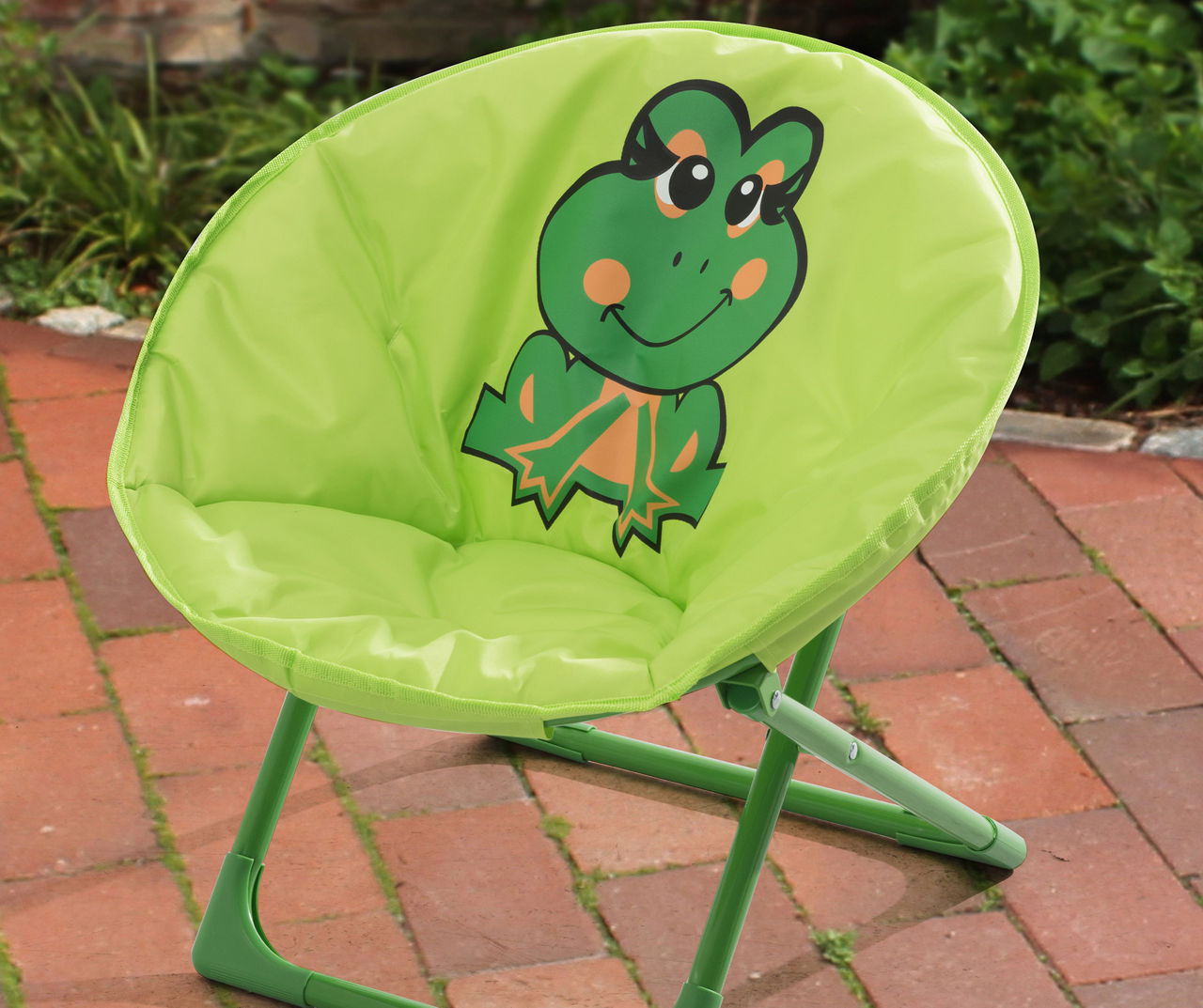 Kids Green Frog Saucer Chair Big Lots