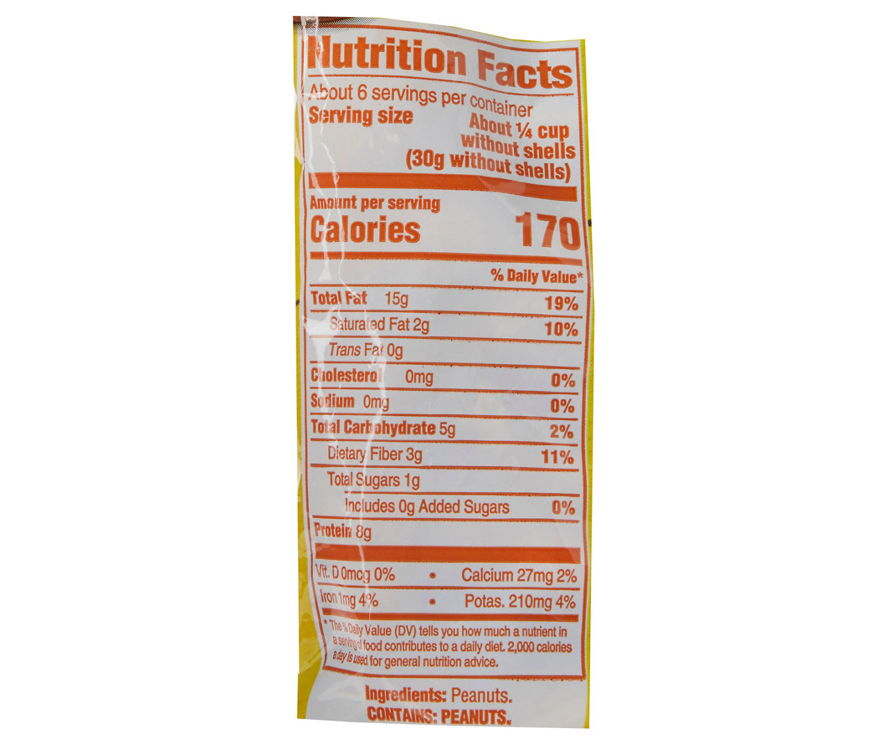 Unsalted Roasted In-Shell Peanuts, 10 Oz.
