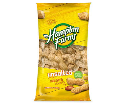 Unsalted Roasted In-Shell Peanuts, 10 Oz.