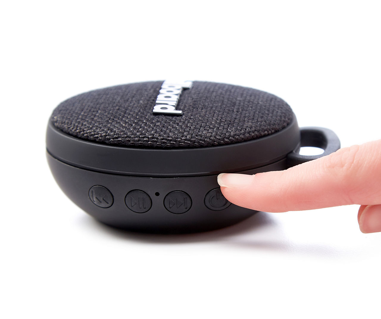 filosoof Verschrikkelijk Gedrag Billboard Black Bluetooth Round Mini Speaker | Big Lots