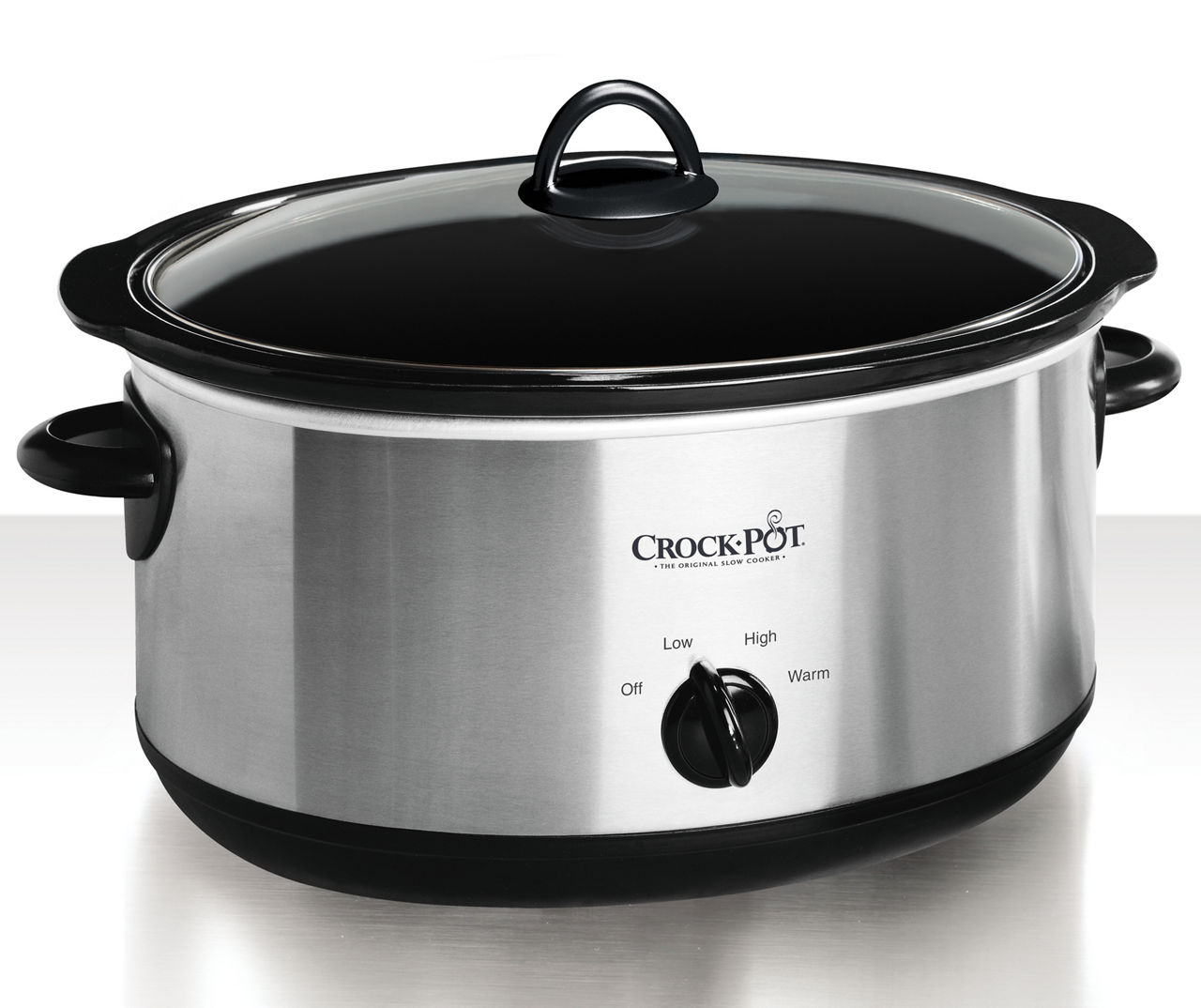 Crock-Pot 4-Quart Manual Slow Cooker, Black