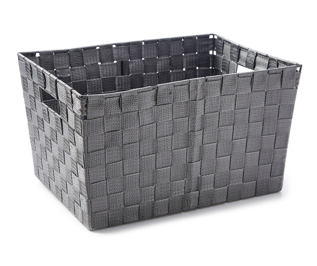 Woven strap storage bins new arrivals