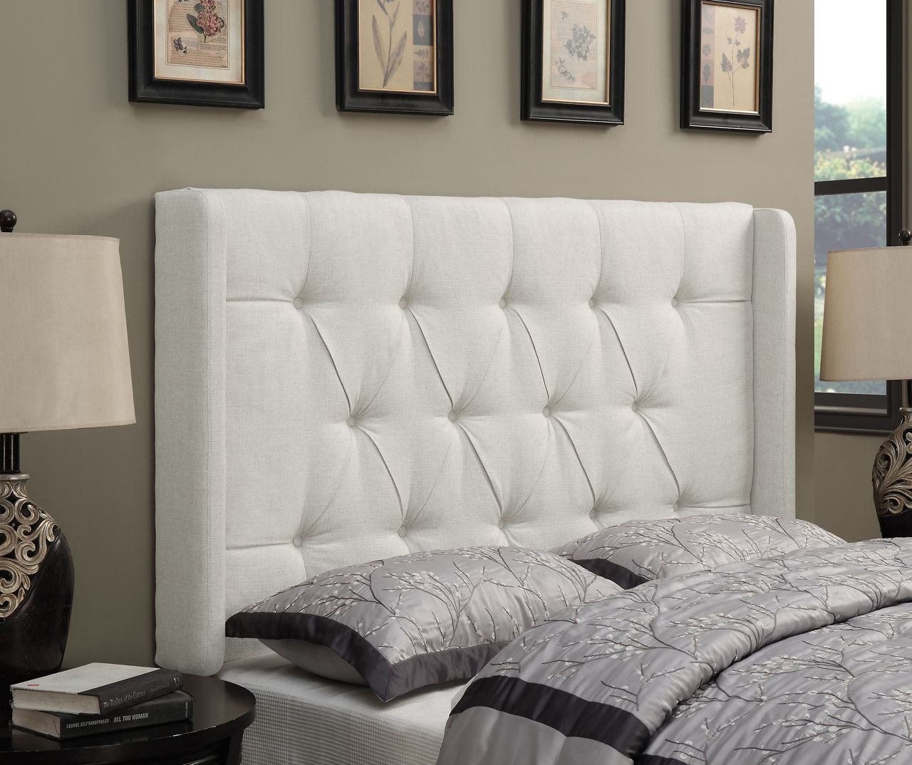 Queen headboard deals in white