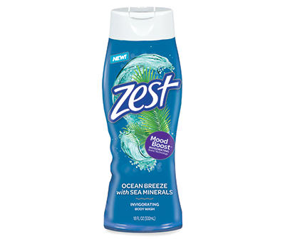 Zest Ocean Breeze Body Wash 18 fl. oz. Bottle