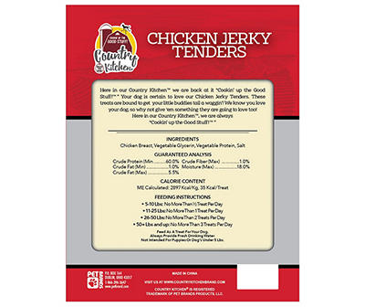 Genuine Chicken Jerky Tenders Dog Treats, 16 oz.