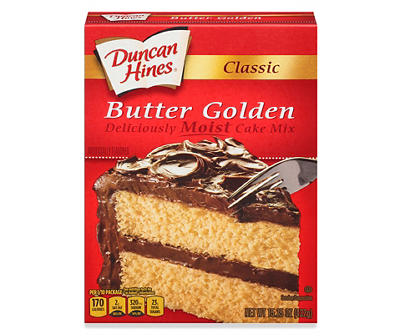 Duncan Hines Perfectly Moist Butter Golden Cake Mix, 15.25 OZ