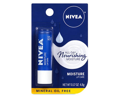 Nivea Moisture Lip Care 0.17 oz. Carded Pack