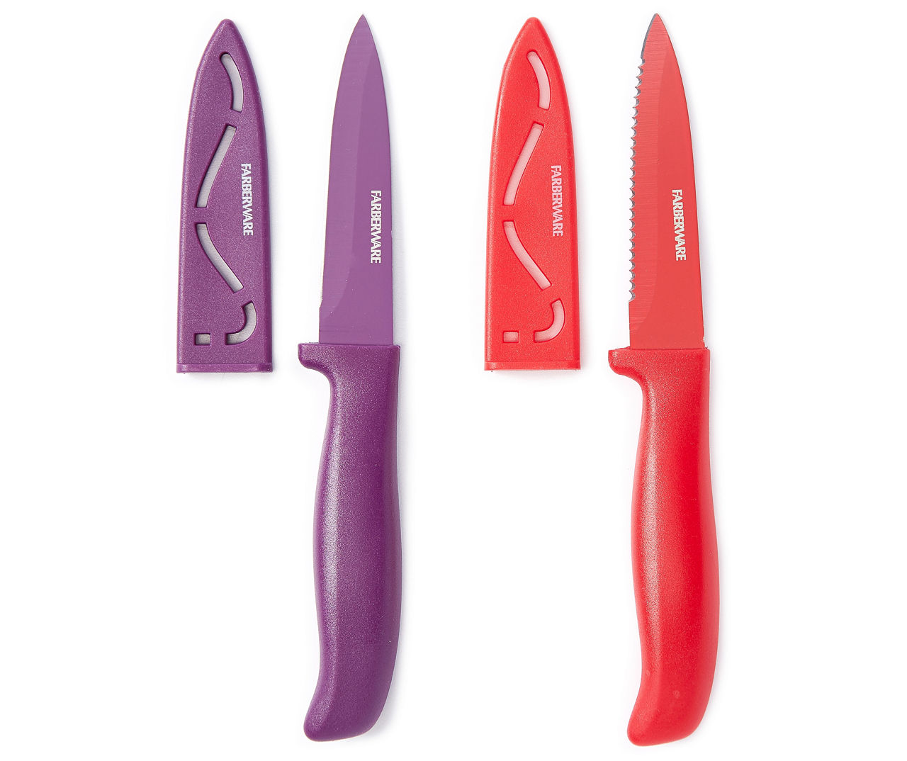 Farberware Color Series Serrated Paring & Utility Knife 2-Piece