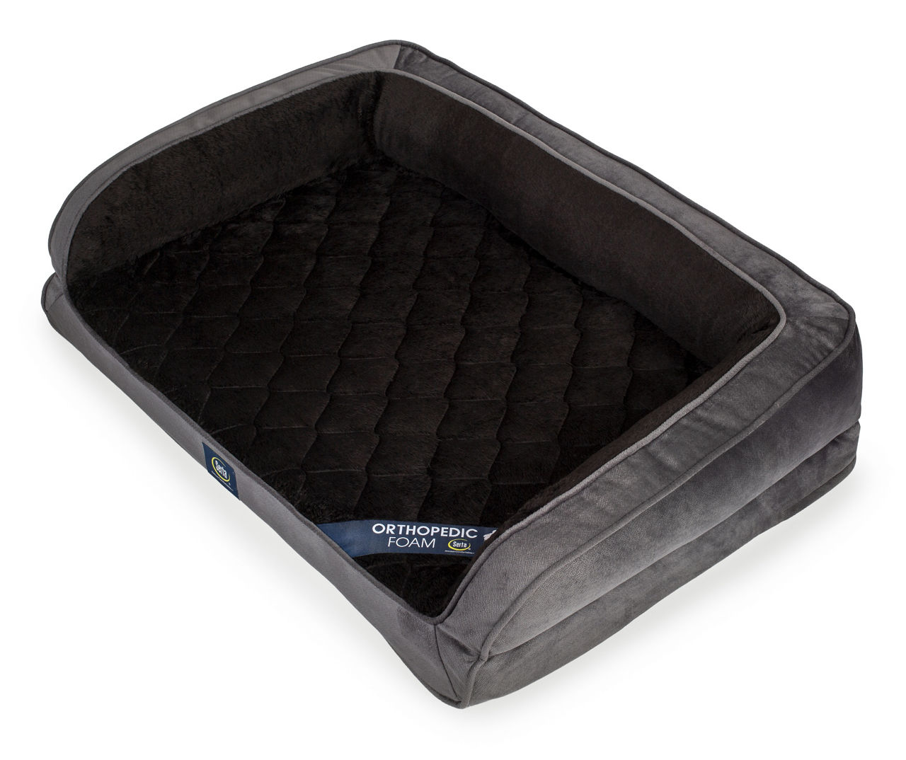 Serta ortho foam clearance quilted couch pet bed