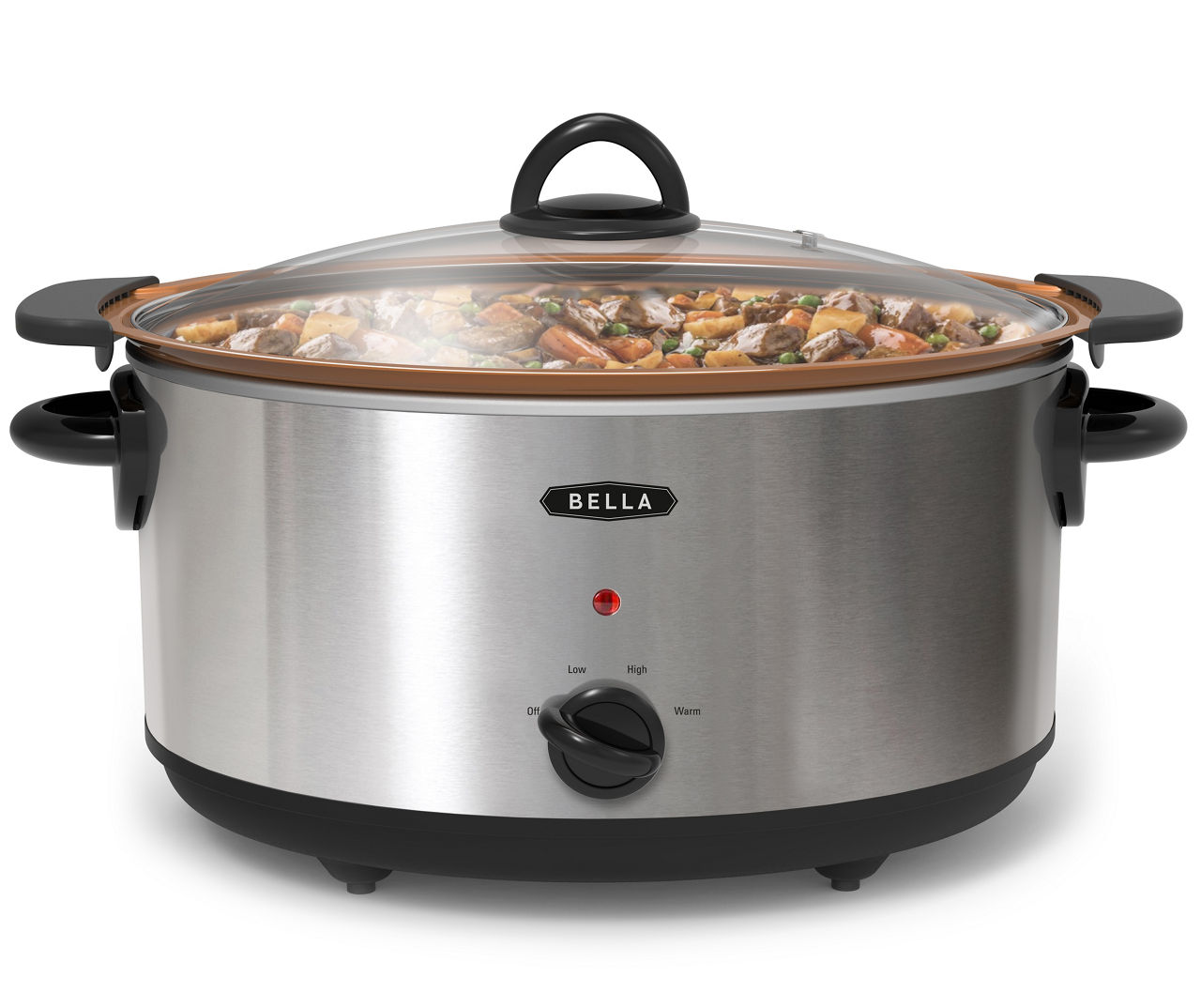 6-Quart Copper Manual Slow Cooker