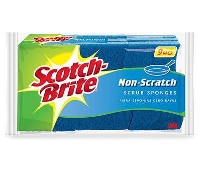 Non-Scratch Scrub Sponge, 9-Pack