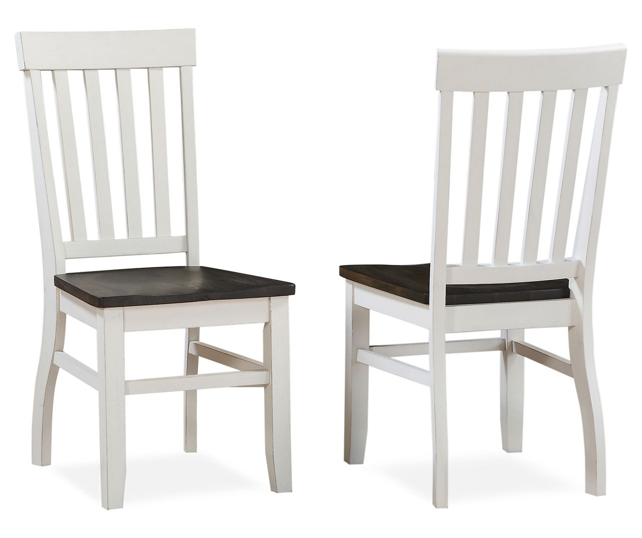 White and black kitchen chairs sale