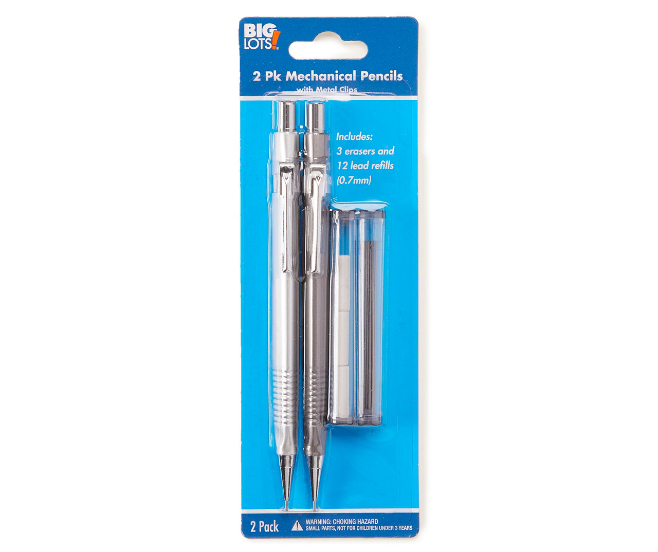 Big Lots 0.7mm Mechanical Pencils, 2Pack Big Lots